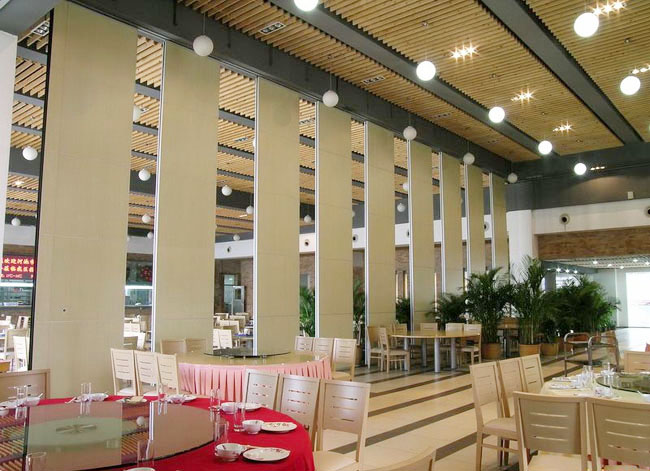 五星級飯店活動隔斷樣品展示